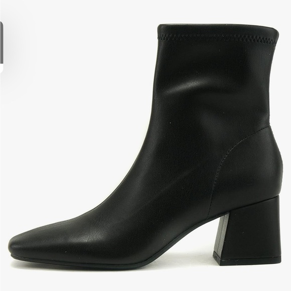 Black Ankle Booties - Picture 1 of 5